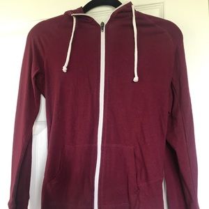 Maroon hoodie